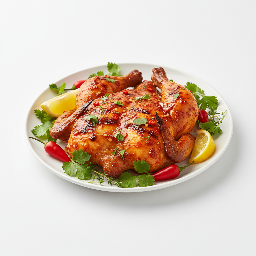 Piri-Piri Flattened Hen