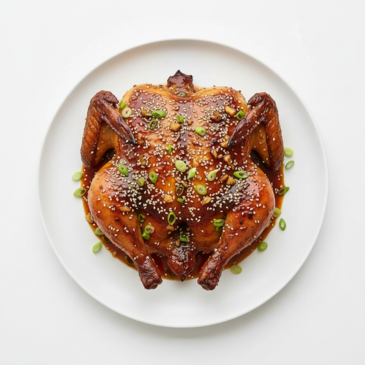 Hawaiian Style Shoyu Flattened Hen